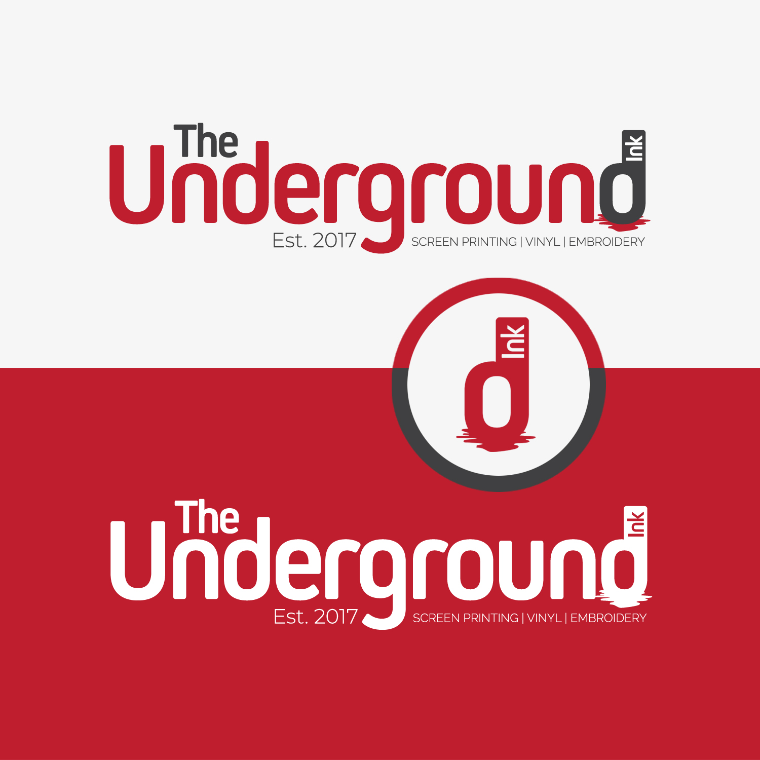 Logo Design by Murugeshdecign for The Underground Ink | Design #19104926