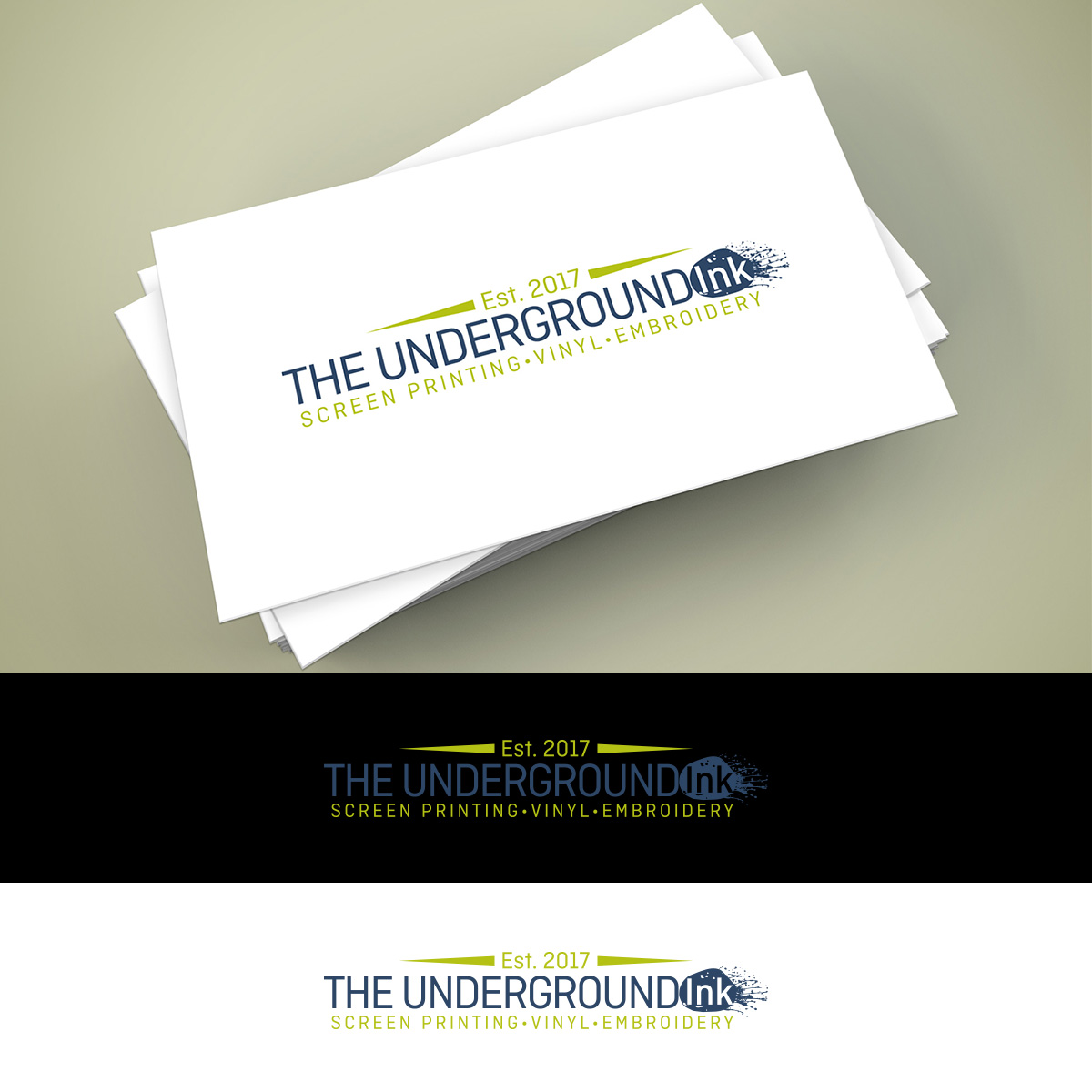 Logo Design by ClearDesign for The Underground Ink | Design #19129569