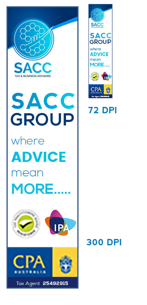 Elegant Playful Banner Ad Design For Sacc Services Pty Ltd By