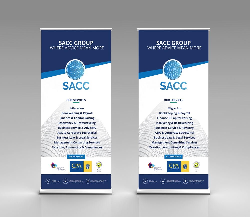 Banner Ad Design by AbyJohns for SACC Services pty ltd | Design #19084913