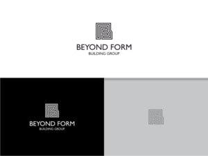 BF/ Beyond Form/ BF (top) BEYOND FORM Building Group (Bottom) | Diseño de Logo por Atvento Graphics
