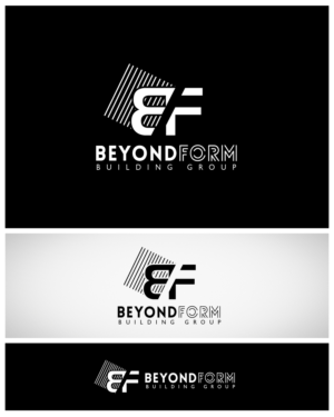 BF/ Beyond Form/ BF (top) BEYOND FORM Building Group (Bottom) | Logo Design by Bittersweet