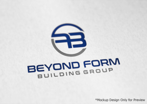 BF/ Beyond Form/ BF (top) BEYOND FORM Building Group (Bottom) | Logo Design by GVisions