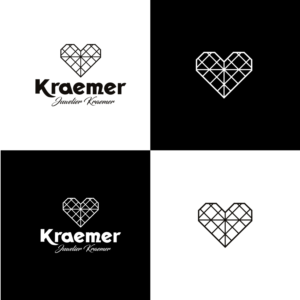 KRAEMER (besteht bereits, ohne Juwelier) + Ihr Juwelier mit Herz | Logo Design by pulogo