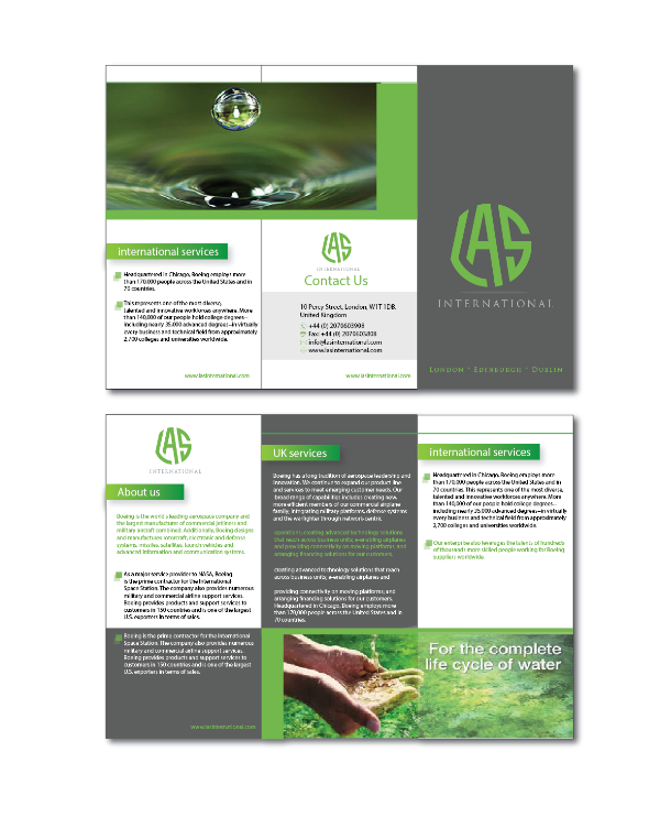 Brochure Design by nafizrahat for this project | Design #2868421