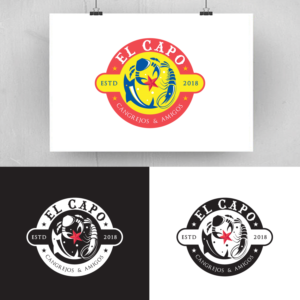El CAPO Cangrejos & amigos | Diseño de Logo por FourtuneDesign