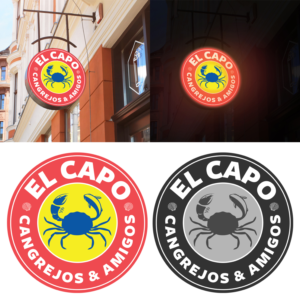 El CAPO Cangrejos & amigos | Diseño de Logo por TSU Creations