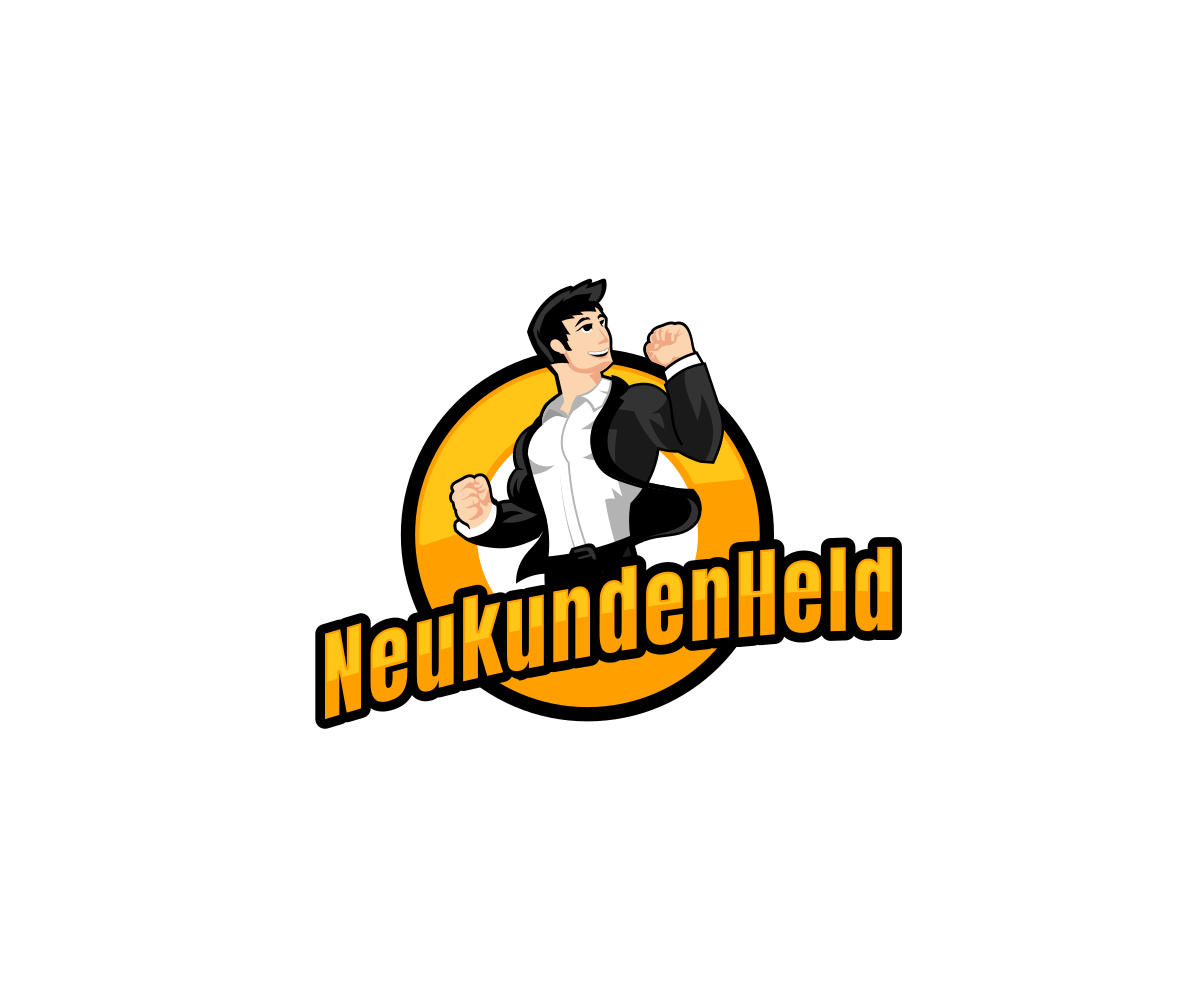 Neukundenheld Hero Logo Design by VGB