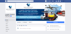 Facebook-Design von SAI DESIGNS für Logistic Solution Partners | Design: #19283819