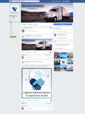 Facebook-Design von Kavitha Rajagopal für Logistic Solution Partners | Design #19275852