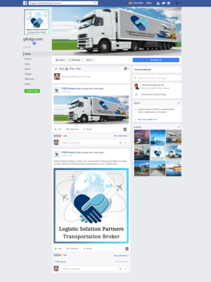 Facebook-Design von Kavitha Rajagopal für Logistic Solution Partners | Design: #19284608