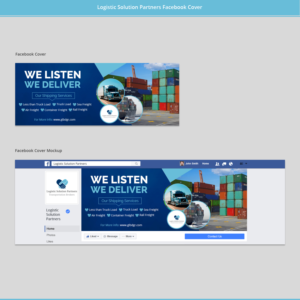 Facebook Design by Pd Work for Logistic Solution Partners | Design: #19239080