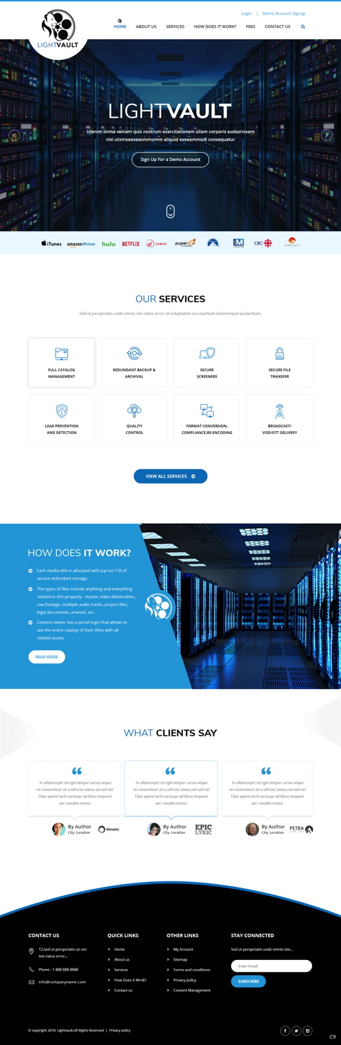 Web-Design von pb für 9 Light Entertainment | Design #19089284