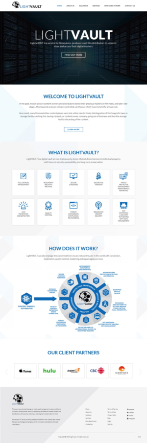 Web Design by pb for 9 Light Entertainment | Design: #19089290