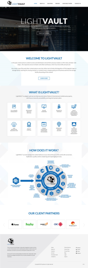 Web Design by pb for 9 Light Entertainment | Design: #19089292