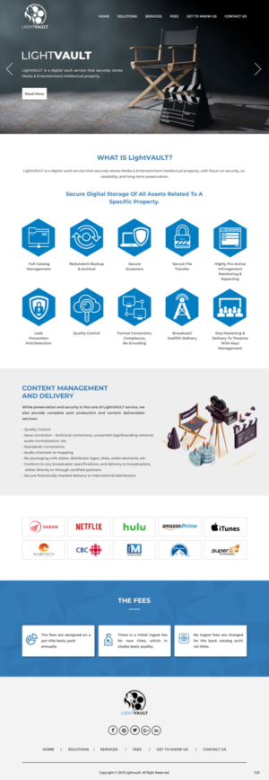 Web Design by pb for 9 Light Entertainment | Design: #19089302