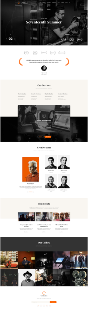 Web Design by farins88 for 9 Light Entertainment | Design: #19091034