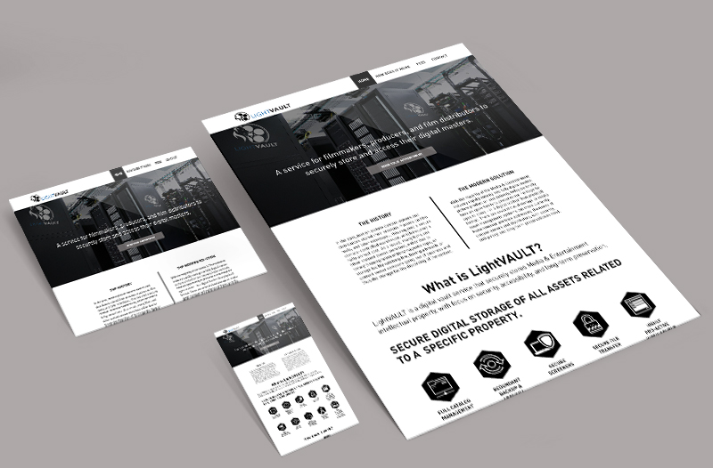 Web Design by Mahmoud Nasr  for 9 Light Entertainment | Design #19114342