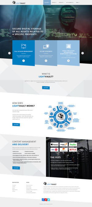 Web Design by PiXthemes for 9 Light Entertainment | Design: #19099364