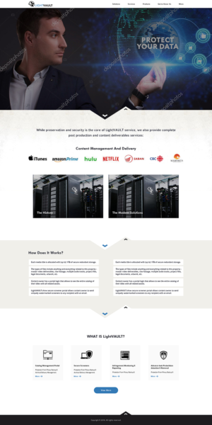 Web Design by PiXthemes for 9 Light Entertainment | Design: #19099365