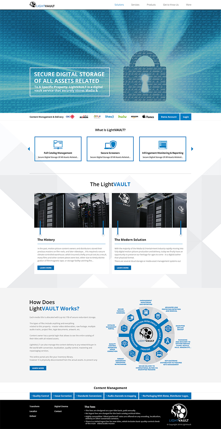 Web Design by PiXthemes for 9 Light Entertainment | Design #19105602