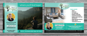 Diseño de Postal por nyky para There's Hope! Counseling | Diseño #19098667
