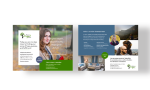 New therapy private practice needs a 2 sided postcard announcing location and services | Postcard Design by Daniel James