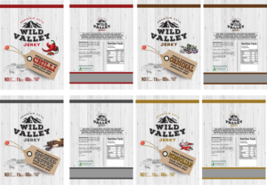 Wild Valley Jerky packaging | Packaging Design by Vishal Vishwakarma 