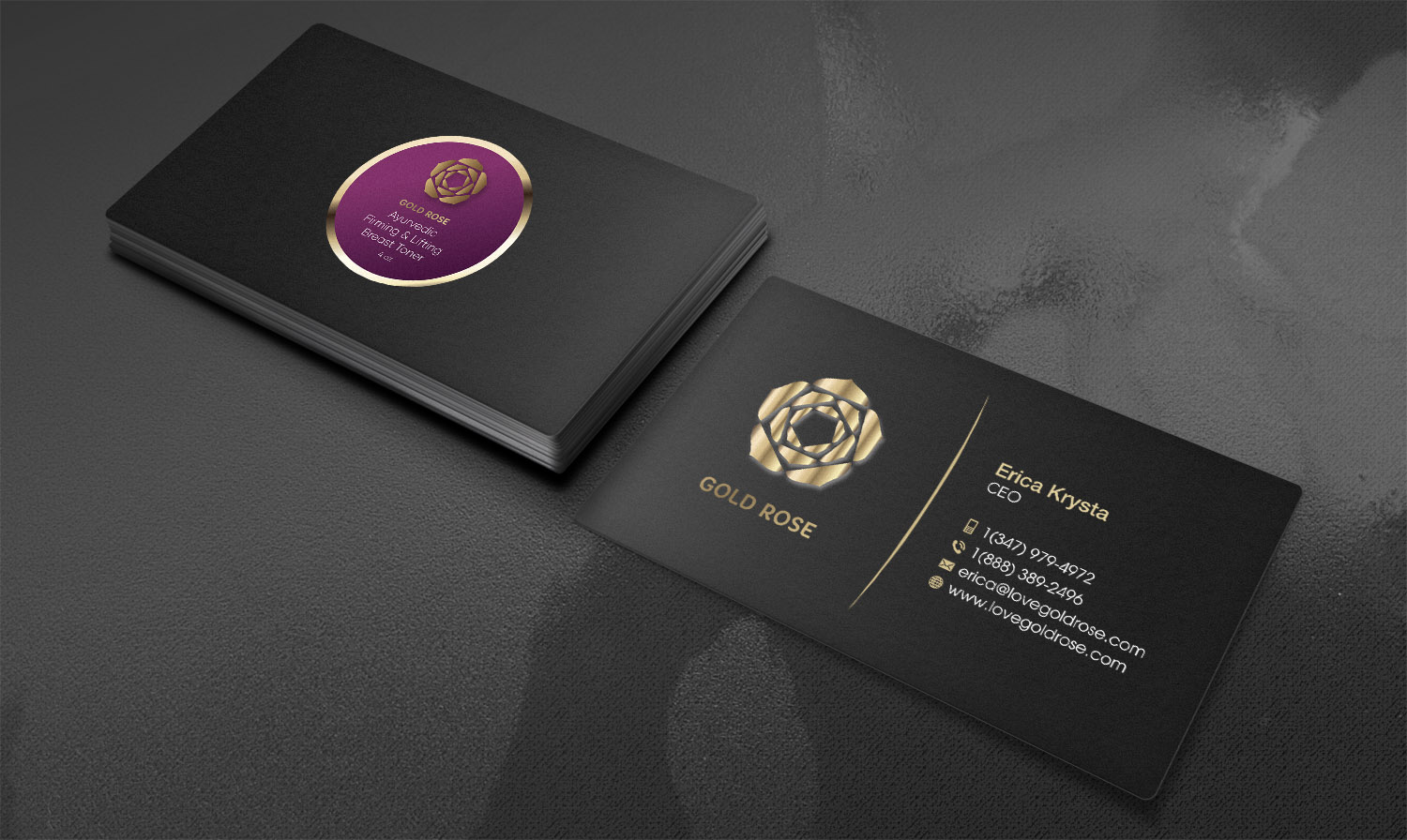 Design de Carte de Visite par Lanka Ama pour Gold Rose | Design #19082245