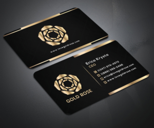 Visitenkarten-Design von sky_2777 für Gold Rose | Design #19083394