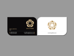 Business Card Design by Creations Box 2015 for Gold Rose | Design: #19086137