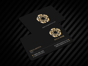 Visitenkarten-Design von Creations Box 2015 für Gold Rose | Design #19086143