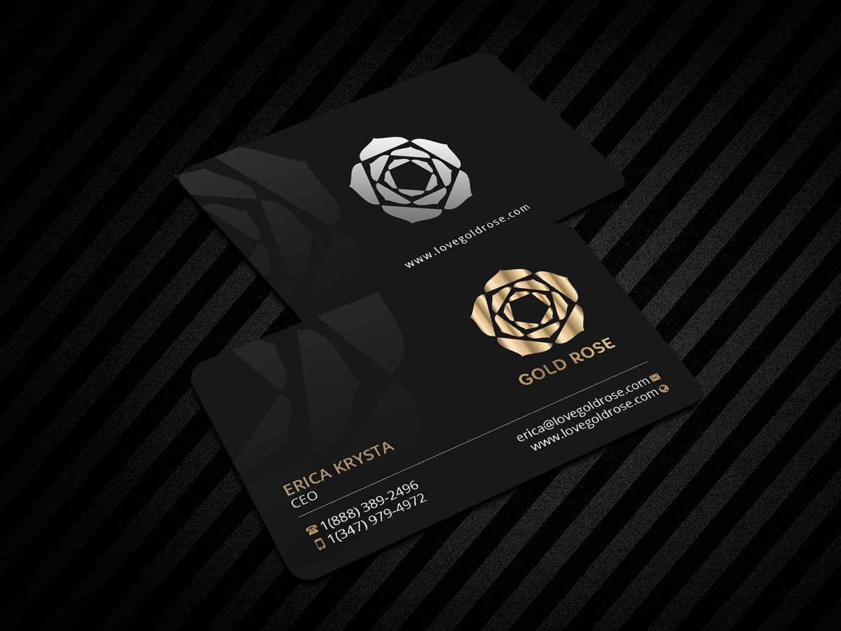 Business Card Design by Creations Box 2015 for Gold Rose | Design #19086147