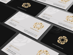 Business Card Design by Creations Box 2015 for Gold Rose | Design: #19086148
