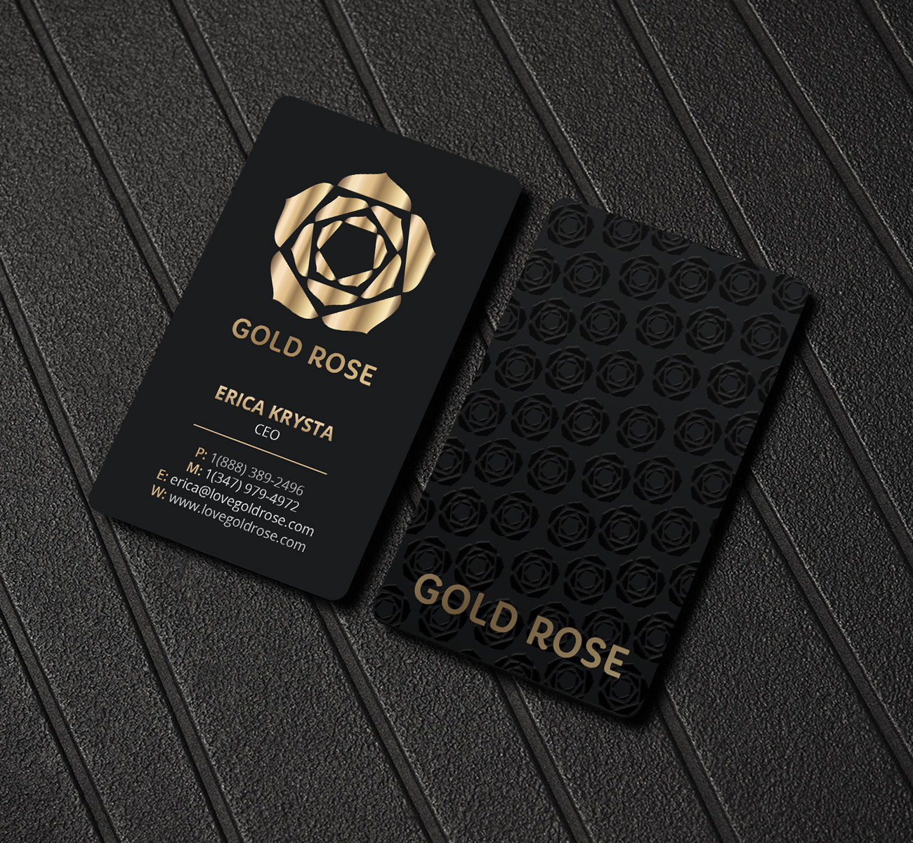 Business Card Design by Creations Box 2015 for Gold Rose | Design #19086149
