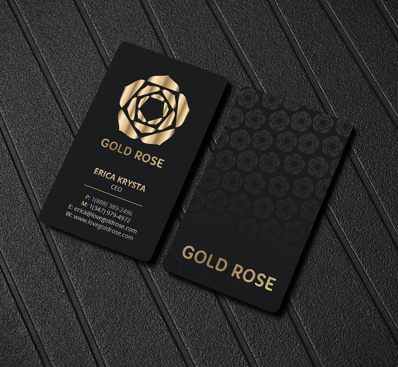 Business Card Design by Creations Box 2015 for Gold Rose | Design #19086151