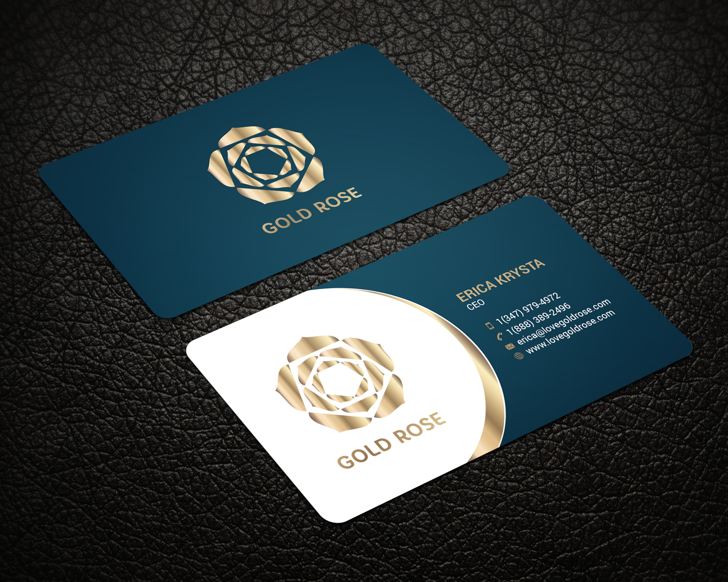 Design de Carte de Visite par Right_D pour Gold Rose | Design #19084252