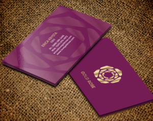 Visitenkarten-Design von chandrayaan.creative für Gold Rose | Design #19085403