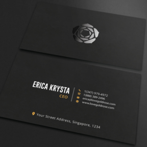 Business Card Design by Guruje for Gold Rose | Design: #19083986