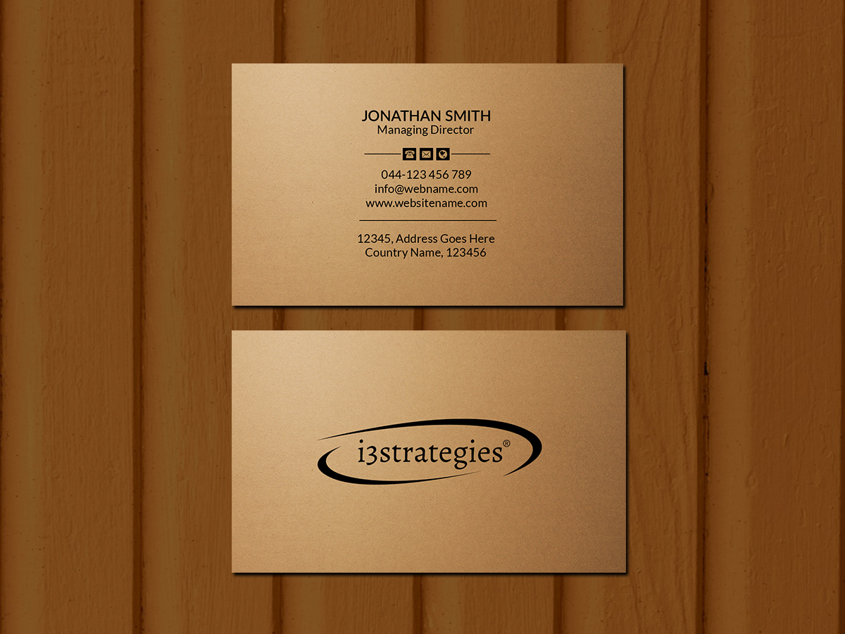 Business Card Design by Creations Box 2015 for this project | Design #19090019