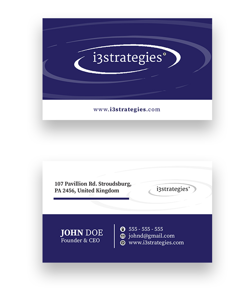 Business Card Design by Zahrinanwar for this project | Design #19136258