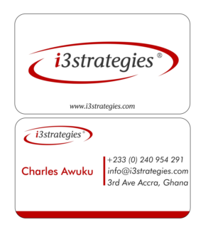 Business Card Design by Charles Awuku 2