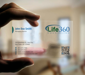 Business Card Design by INDIAN_Ashok for Life360 Counseling | Design: #19147182