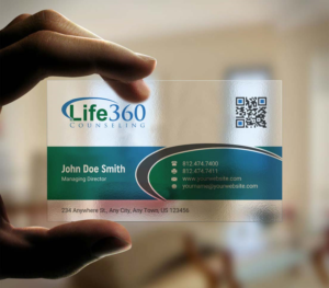 Business Card Design by INDIAN_Ashok for Life360 Counseling | Design: #19147184