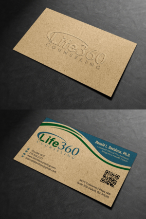 Business Card Design by INDIAN_Ashok for Life360 Counseling | Design: #19161814