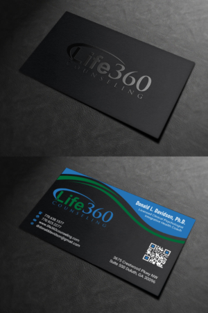 Business Card Design by INDIAN_Ashok for Life360 Counseling | Design: #19161821