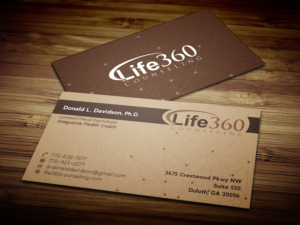 Visitenkarten-Design von Monumasud für Life360 Counseling | Design: #19236935