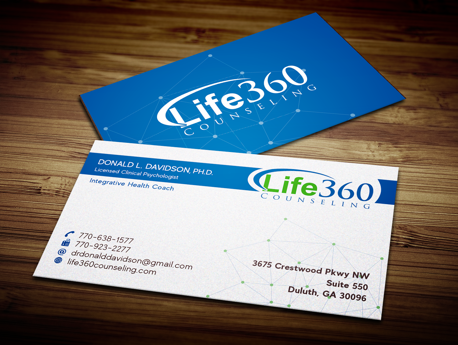 Visitenkarten-Design von Monumasud für Life360 Counseling | Design #19236938