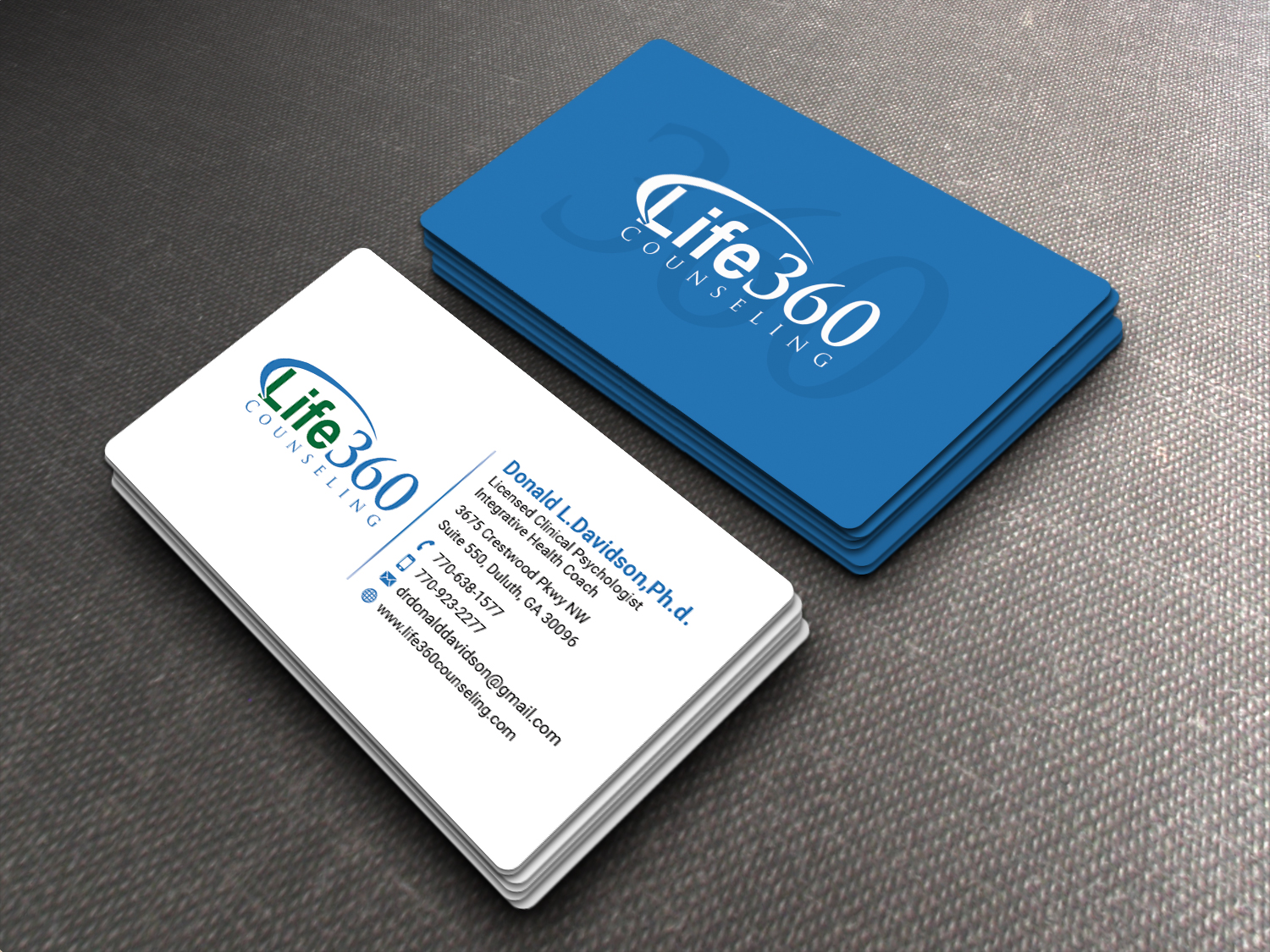 Business Card Design by Monumasud for Life360 Counseling | Design #19268034