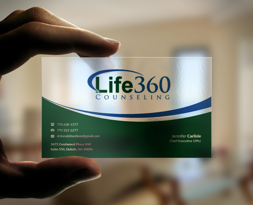 Visitenkarten-Design von Pointless Pixels India für Life360 Counseling | Design #19149274